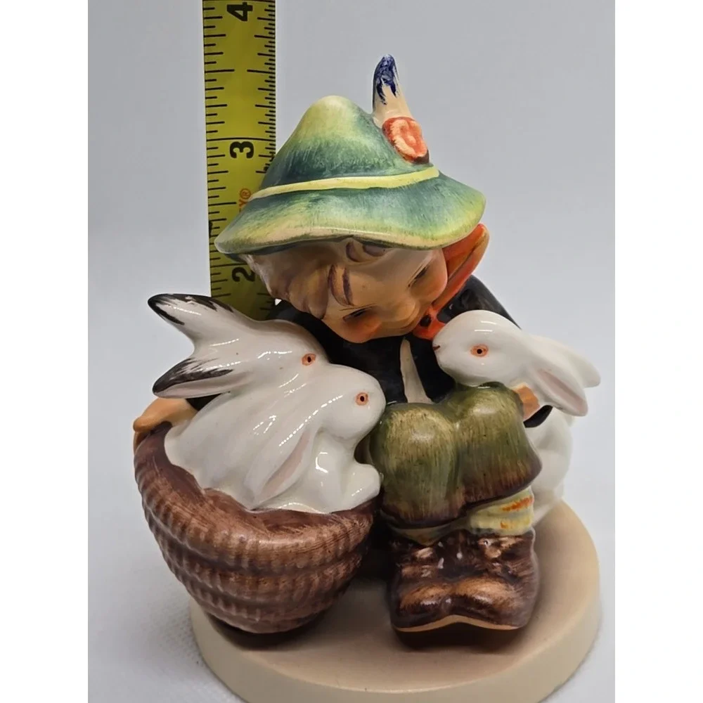 VINTAGE GOEBEL HUMMEL # 58/0 PLAYMATES  Bunnies Rabbits 4